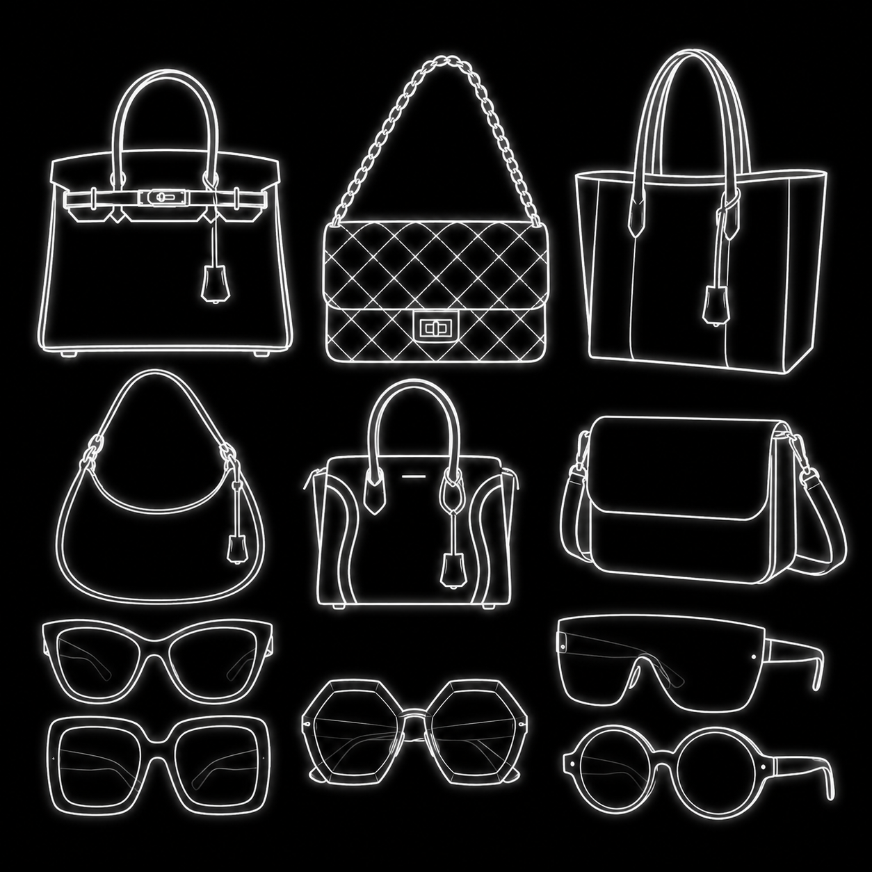 Designer Bag + Glasses Supplier 2 in 1
