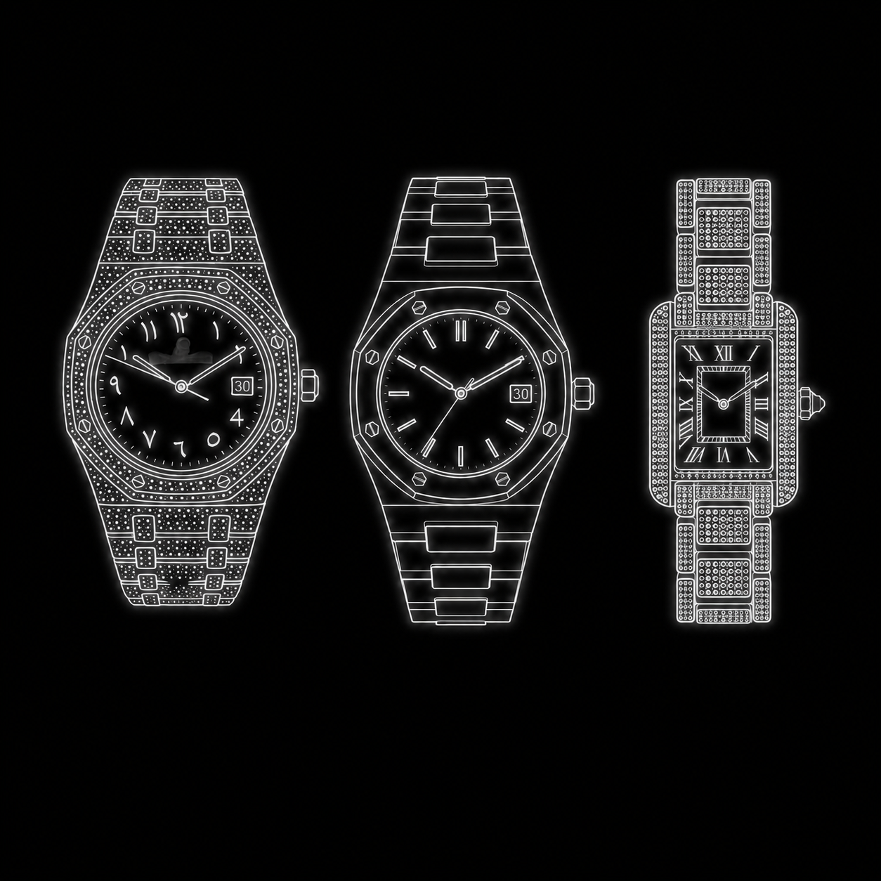 Elite Moissanite Watch Supplier